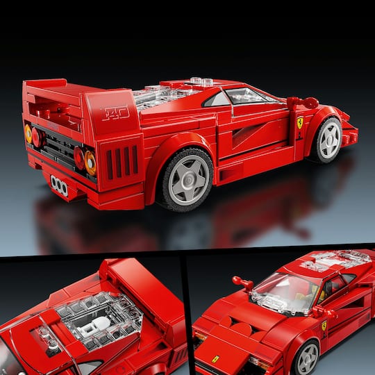 LEGO® Speed Champions Ferrari F40 Supercar Vehicle Toy 76934